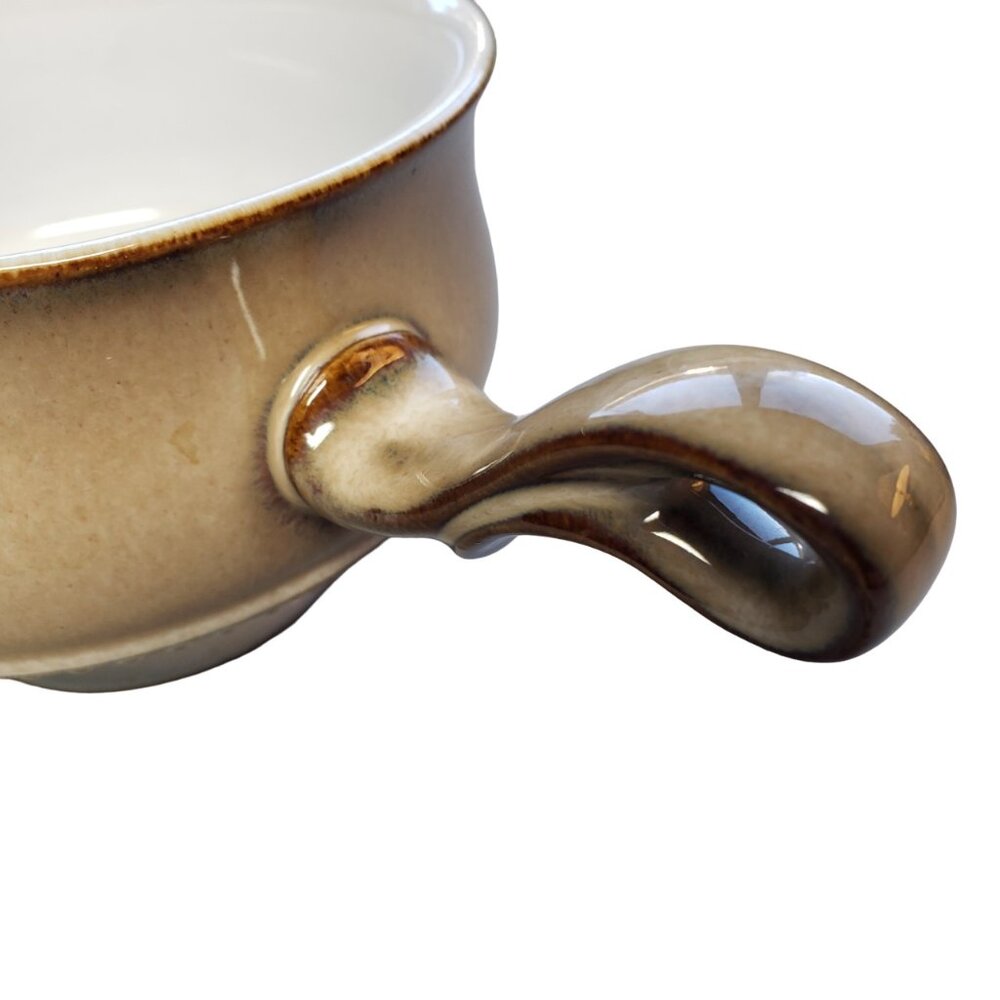 Denby Seville Stoneware Handled Footed Gravy Sauce Boat - Picture 4 of 6